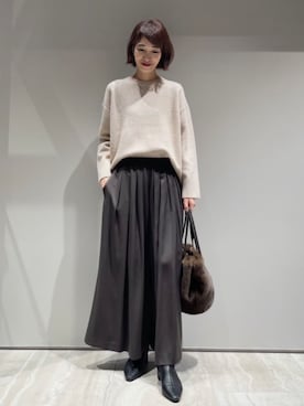 MACHIさん（レディース・167cm）の冬コーディネート