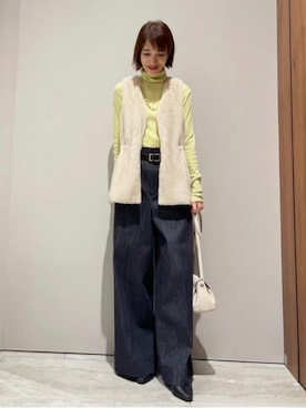 MACHIさん（レディース・167cm）の冬コーディネート