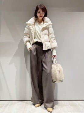 MACHIさん（レディース・167cm）の冬コーディネート