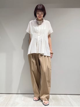 MACHIさん（レディース・167cm）の夏コーディネート