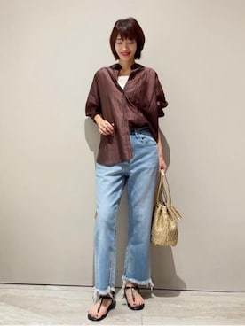 MACHIさん（レディース・167cm）の春コーディネート