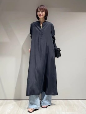 「qualite（カリテ）のアイテム」を使った、MACHIさん（レディース・167cm）の春コーディネート