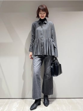 MACHIさん（レディース・167cm）の冬コーディネート