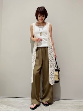 MACHIさん（レディース・167cm）の春コーディネート