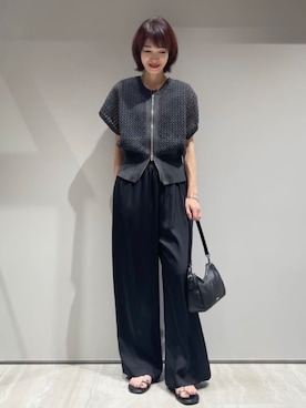 「qualite（カリテ）のアイテム」を使った、MACHIさん（レディース・167cm）の春コーディネート