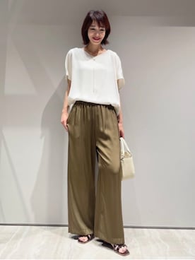 MACHIさん(レディース・167cm)の夏コーディネート