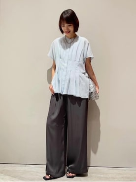 MACHIさん（レディース・167cm）の夏コーディネート