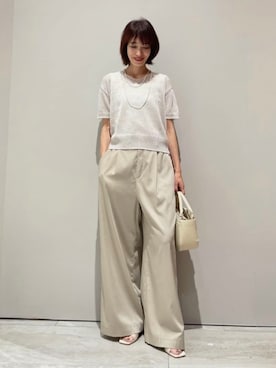 MACHIさん（レディース・167cm）の春コーディネート
