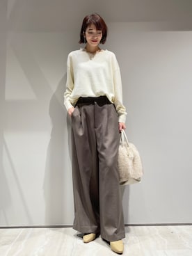 MACHIさん（レディース・167cm）の冬コーディネート