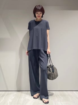 「qualite（カリテ）のアイテム」を使った、MACHIさん（レディース・167cm）の春コーディネート