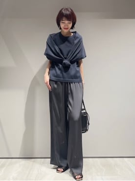 「qualite（カリテ）のアイテム」を使った、MACHIさん（レディース・167cm）の春コーディネート