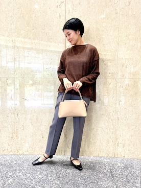 オギさん（レディース・159cm）の秋コーディネート