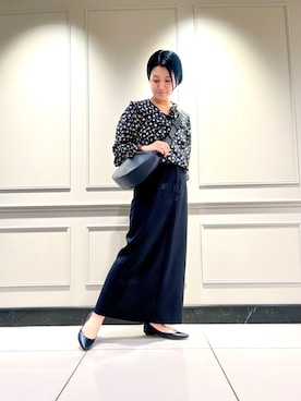 「LOWELL things（ロウェル　シングス）のアイテム（ショルダーバッグ）」を使った、オギさん（レディース・159cm）の秋コーディネート