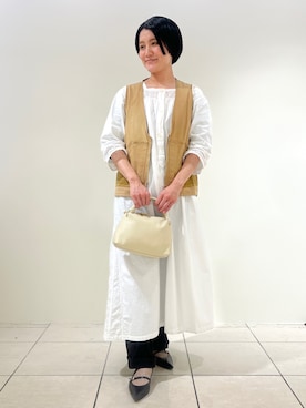 「LOWELL things（ロウェル　シングス）のアイテム」を使った、オギさん（レディース・159cm）の春コーディネート