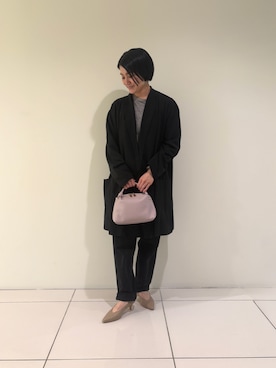 「LOWELL things（ロウェル　シングス）のアイテム」を使った、オギさん（レディース・159cm）の春コーディネート