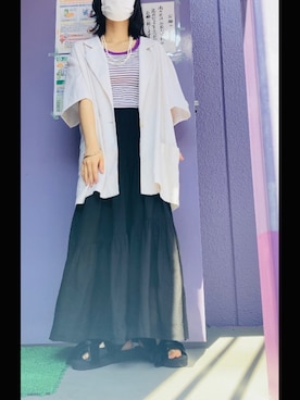  まいさん（レディース・154cm）の夏コーディネート