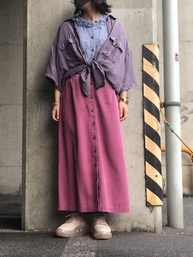 「JAM（ジャム）のアイテム」を使った、 まいさん（レディース・154cm）の夏コーディネート