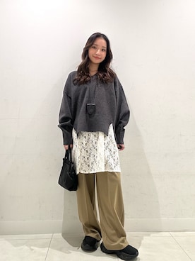 RURUさん（レディース・154cm）の冬コーディネート