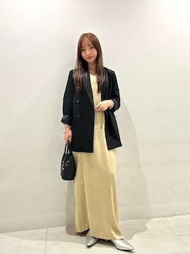 「アイテム（その他アウター）」を使った、RURUさん（レディース・155cm）の秋コーディネート