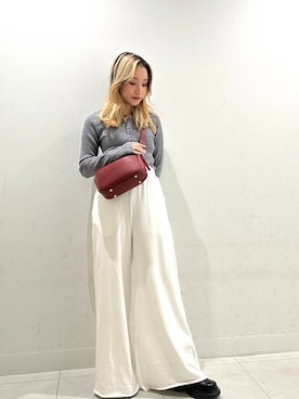 「SENSE OF PLACE by URBAN RESEARCH（センスオブプレイスバイアーバンリサーチ）の『消臭』サイドゴアボリュームソールブーツ（ブーツ）」を使った、RURUさん（レディース・155cm）の秋コーディネート