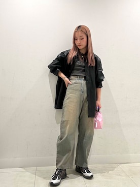 「SENSE OF PLACE by URBAN RESEARCH（センスオブプレイスバイアーバンリサーチ）のアイテム（その他アウター）」を使った、RURUさん（レディース・155cm）の春コーディネート