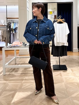 「grace grace （グラスグラス）のアイテム」を使った、minaさん（レディース・157cm）の夏コーディネート