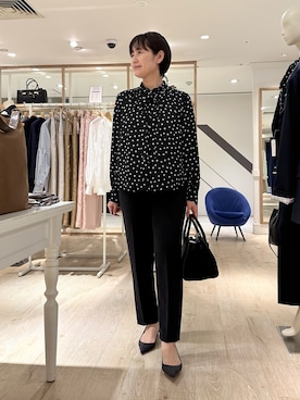 minaさん（骨格ストレート・レディース・157cm）の秋コーディネート