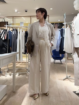 minaさん（レディース・157cm）の春コーディネート