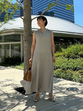 「NOLLEY’S（ノーリーズ）のアイテム」を使った、minaさん（骨格ストレート・レディース・157cm）の夏コーディネート