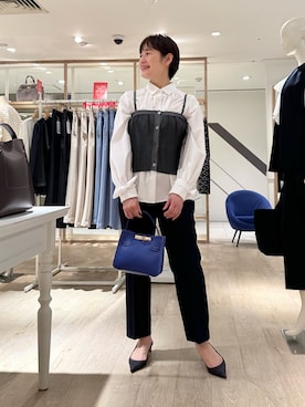 minaさん（レディース・157cm）の冬コーディネート