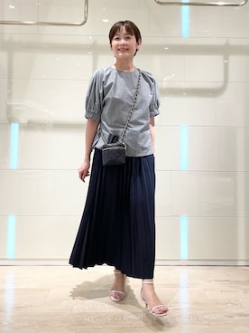 minaさん（レディース・157cm）の春コーディネート