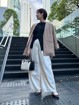 minaさん（レディース・157cm）の春コーディネート