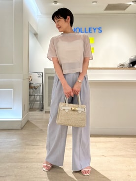 minaさん(レディース・157cm)の春コーディネート