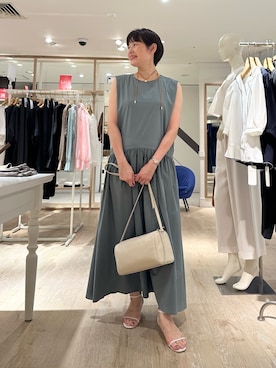 「NOLLEY’S（ノーリーズ）のアイテム」を使った、minaさん（骨格ストレート・レディース・157cm）の夏コーディネート