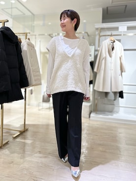 minaさん（レディース・157cm）の冬コーディネート