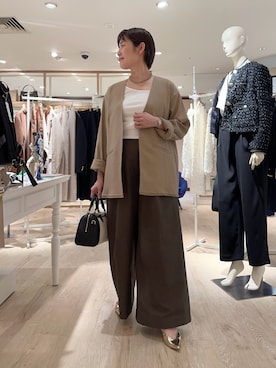 minaさん（レディース・157cm）の春コーディネート