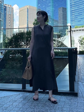 「おとなコーデ」｜minaさん（レディース・157cm）の夏コーディネート