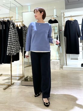 「あったかパンツ」｜minaさん（レディース・157cm）の秋コーディネート