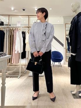 minaさん（骨格ストレート・レディース・157cm）の秋コーディネート