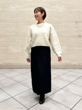 minaさん（レディース・157cm）の秋コーディネート