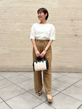 minaさん（レディース・157cm）の春コーディネート