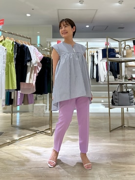 minaさん（レディース・157cm）の夏コーディネート