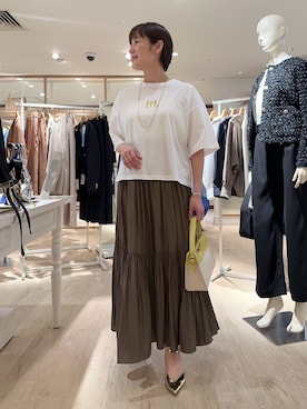 minaさん（レディース・157cm）の春コーディネート