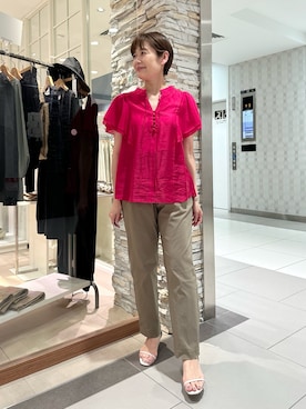 minaさん（レディース・157cm）の春コーディネート