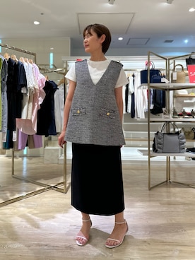 minaさん（レディース・157cm）の夏コーディネート