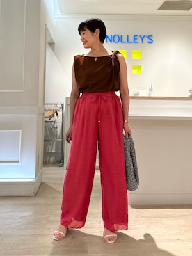 minaさん（レディース・157cm）の夏コーディネート