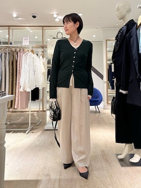 minaさん（骨格ストレート・レディース・157cm）の秋コーディネート