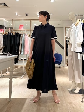 「NOLLEY’S（ノーリーズ）のアイテム」を使った、minaさん（骨格ストレート・レディース・157cm）の夏コーディネート