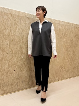 minaさん（レディース・157cm）の秋コーディネート