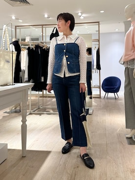 minaさん（レディース・157cm）の冬コーディネート